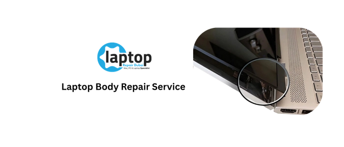 Laptop body and casing repair in Dubai — structural adhesive and fabrication, all brands