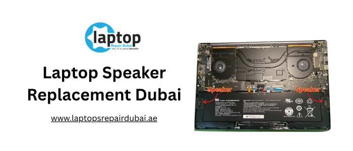 Laptop speaker replacement in Dubai — original-grade speakers and board-level audio repair, all brands