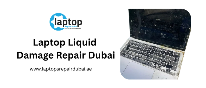 Laptop water damage repair in Dubai — ultrasonic board cleaning and chip-level repair, all brands